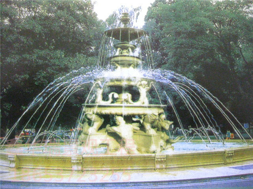 雕塑喷泉工程