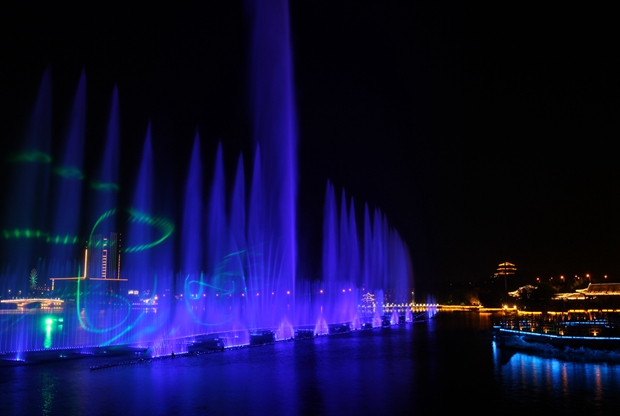 上海漂浮音乐喷泉工程设计