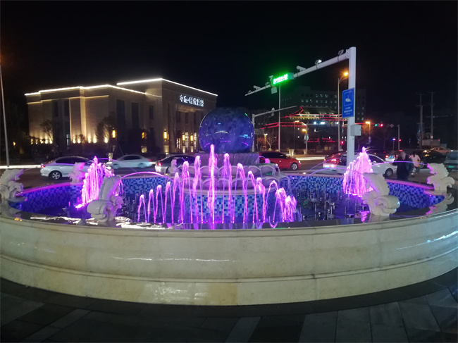 榆林广场喷泉设计